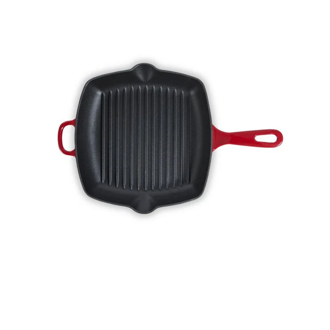 BK Bourgogne Grillpan 25 cm Chili Red boven