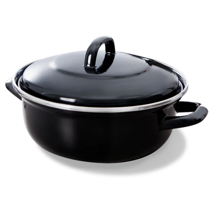 BK Fortalit Braadpan 24 cm - zwart