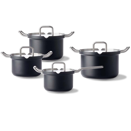 BK Q-linair Master black pannenset - 4 delig