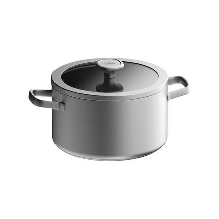 BergHOFF Leo Graphite Pannenset 4-delig RVS pan