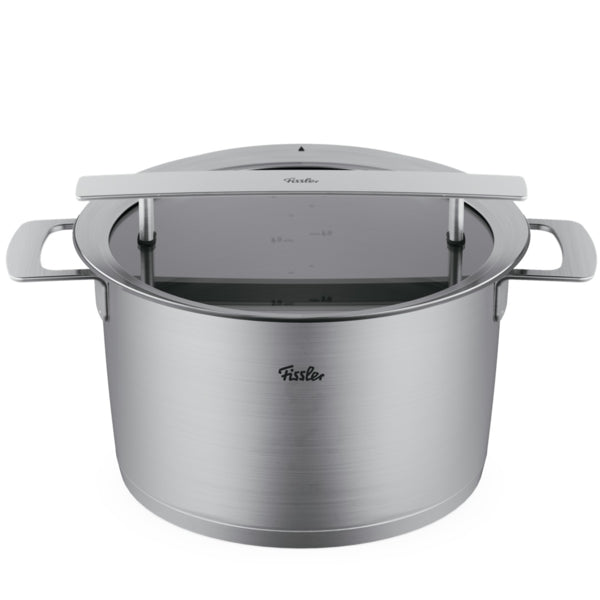 Fissler Phi Collection Soeppan met Downdraft Glasdeksel 24cm pan
