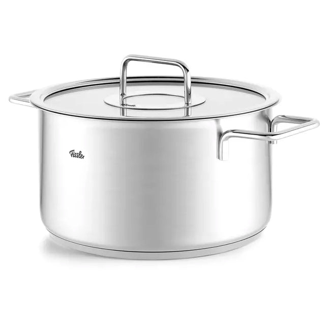 Fissler Pure Collection Pannenset met glazen deksel - 4 delig kookpan