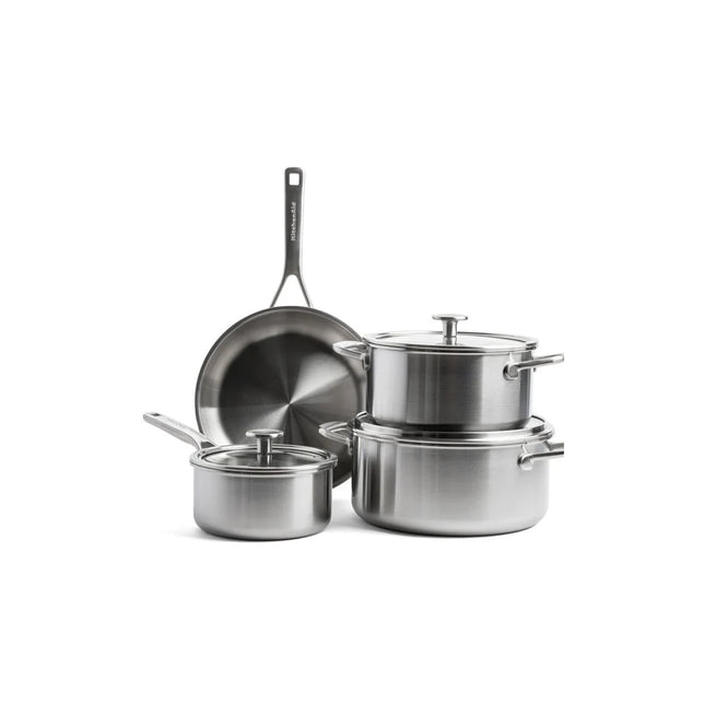 Kitchenaid Multiply Stainless Steel Kookpannenset 7 delig