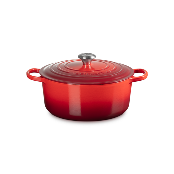 Le Creuset Signature Braadpan - 6,7 l - 28 cm - Kersenrood