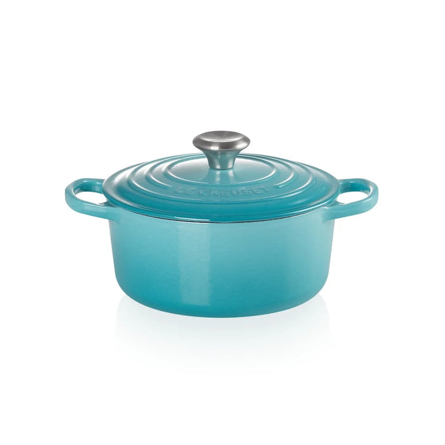 Le Creuset braadpan Signature Caribbean Blue