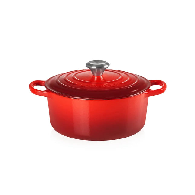 Le Creuset braadpan Signature Kersenrood