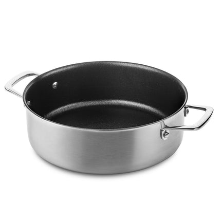 DUCQ - Braadpan - Hapjespan - Downdraft - 3-laags - 26 cm